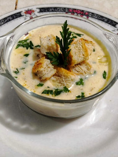 Una foto de Soupe a la bière (Sopa de Cerveza)