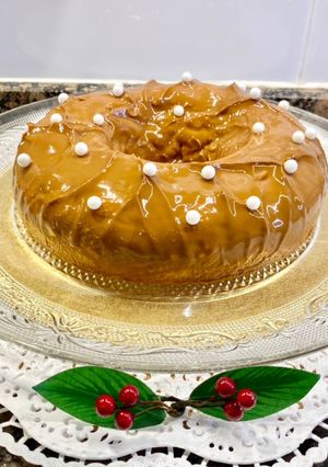 Una foto de Pudín con dulce de leche “sin gluten”