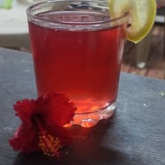 A picture of Hibiscus Tea.