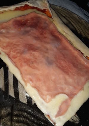 Una foto de Pizza casera