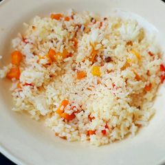 Vegetable rice A picture of Vegetable rice.