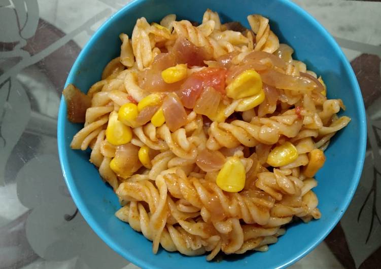 Step-by-Step Guide to Make Any-night-of-the-week Corn pasta