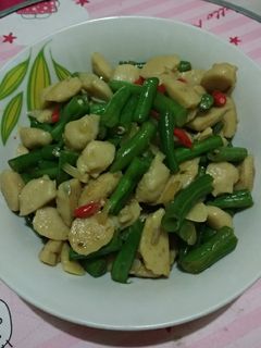 Foto resep Tumis buncis dan bakso