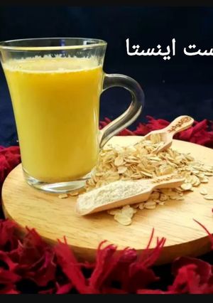 عکسی از دستور نوشیدنی شوفان