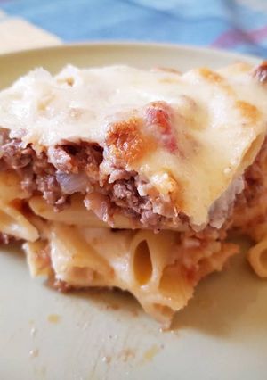 Görög rakott tészta recept fotója