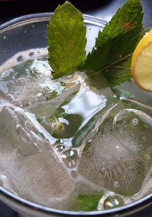 A picture of Virgin mojito.