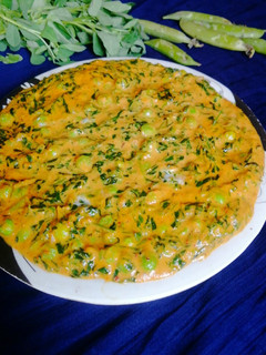 मेथी मटर मलाई (Methi matar malai recipe in hindi) रेसिपी मुख्य फोटो