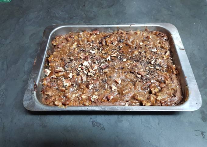 Easiest Way to Make Perfect Gluten free Pecan Pie Brownie