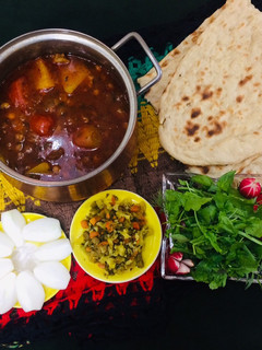 عکسی از دستور آبگوشت