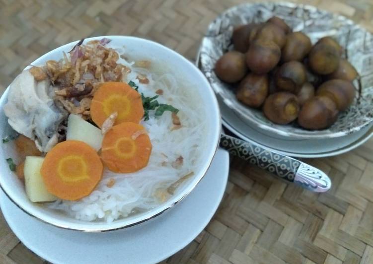 Sop ayam pak min klaten�?�
