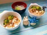 盆栽蒸肉餅