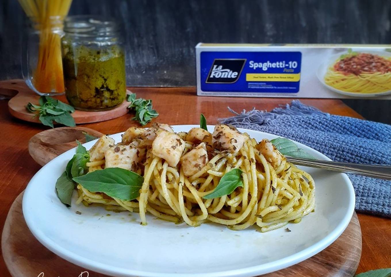 Chicken Pesto Pasta Kemangi