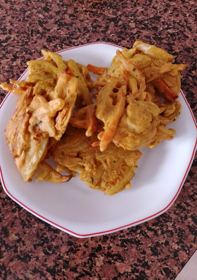 Una foto de Pakoras vegetales
