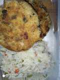Medallones veganos con arroz y mucho sabor a mar
