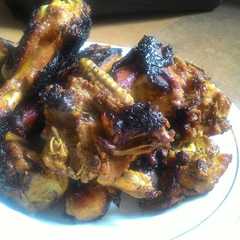 A picture of Ayam panggang teflon.