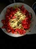 Pâtes à la tomate