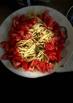 Une photo de Pâtes à la tomate