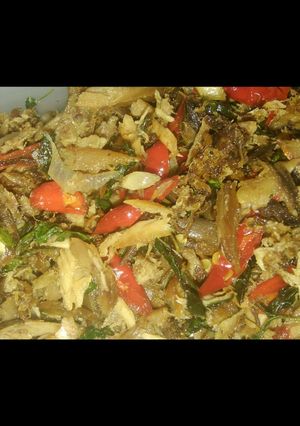Foto resep Tongkol Suwir Pedas Kemangi ❤
