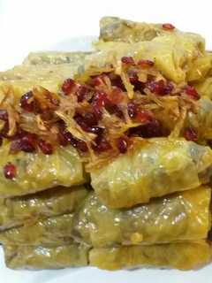 عکسی از دستور دلمه کلم برگ