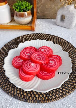 Foto resep Lapis Gulung Merah Putih