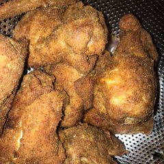 A picture of Nigerian Chicken nuggets with homemade breadcrumbs.