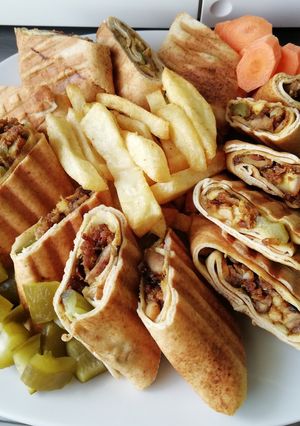 A picture of Chicken Shawarma.
