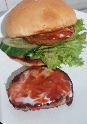 Foto resep Daging sapi isian burger