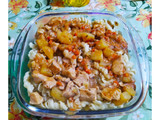 Fideo tirabuzón con tuco de Pollo