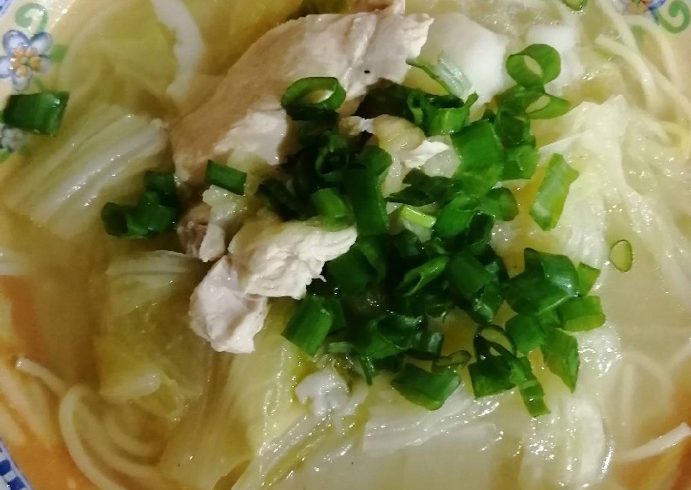 Sopa Wantán (recetario familiar)