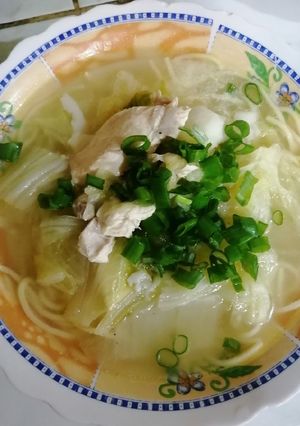 Una foto de Sopa Wantán (recetario familiar)