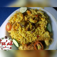 Feeah's Fried Garnished Noodles Recipe A picture of Feeah's Fried Garnished Noodles Recipe.