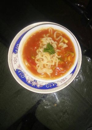 A picture of Maggi soup.