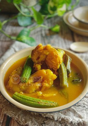 Gambar Kepala ikan baung masak tempoyak