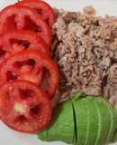 Ensalada básica de atún