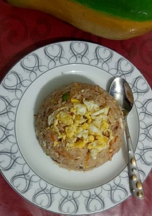 এগ ফফ্রাইড রাইস রেসিপির প্রধান ছবি