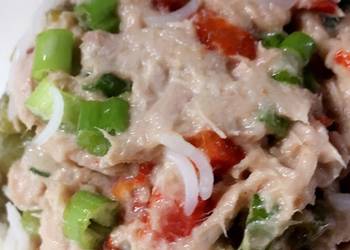 Ultimate Cooking Recipe Tuna Salad with Roasted Peppers Delicious Steady
