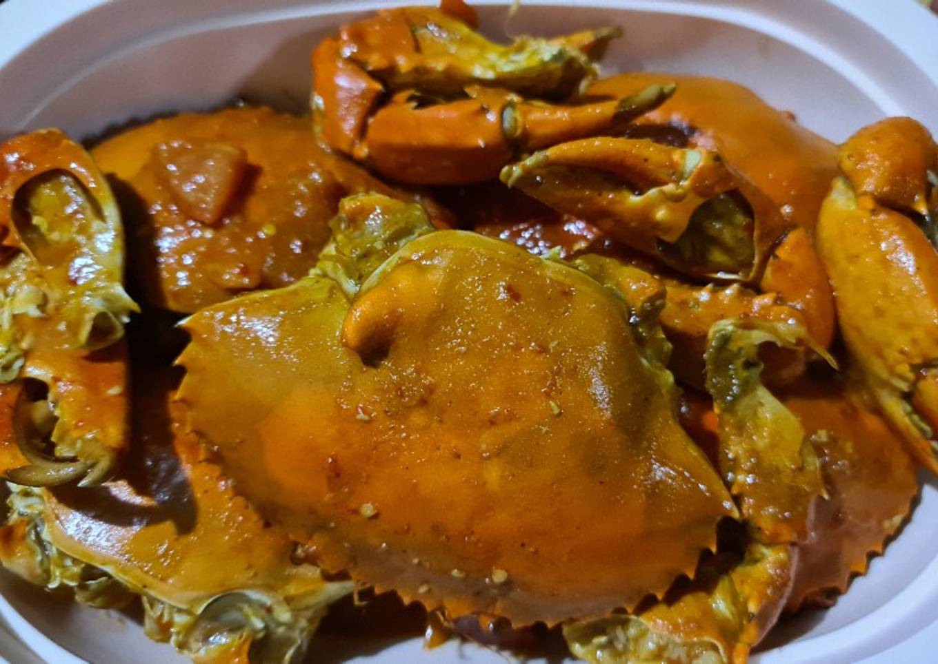 Kepiting saos padang pedas
