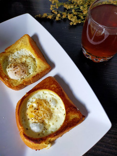 Foto resep Roti Panggang Telur
