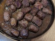 A picture of steak beef mince