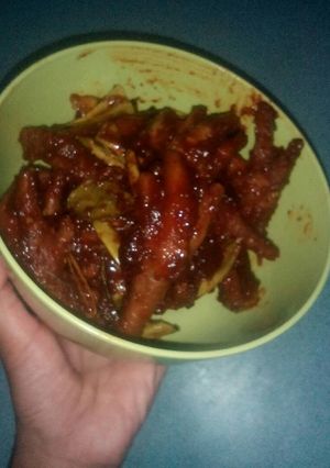 Foto resep Ceker mercon huh hah 😍