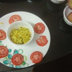 A picture of Sago sabudana Khichadi.