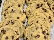 A picture of chocolate chip cookies