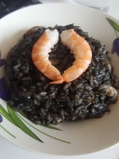 Una foto de Arroz negro