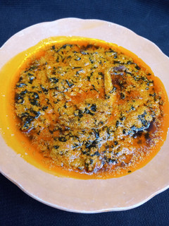 A picture of Egusi soup.