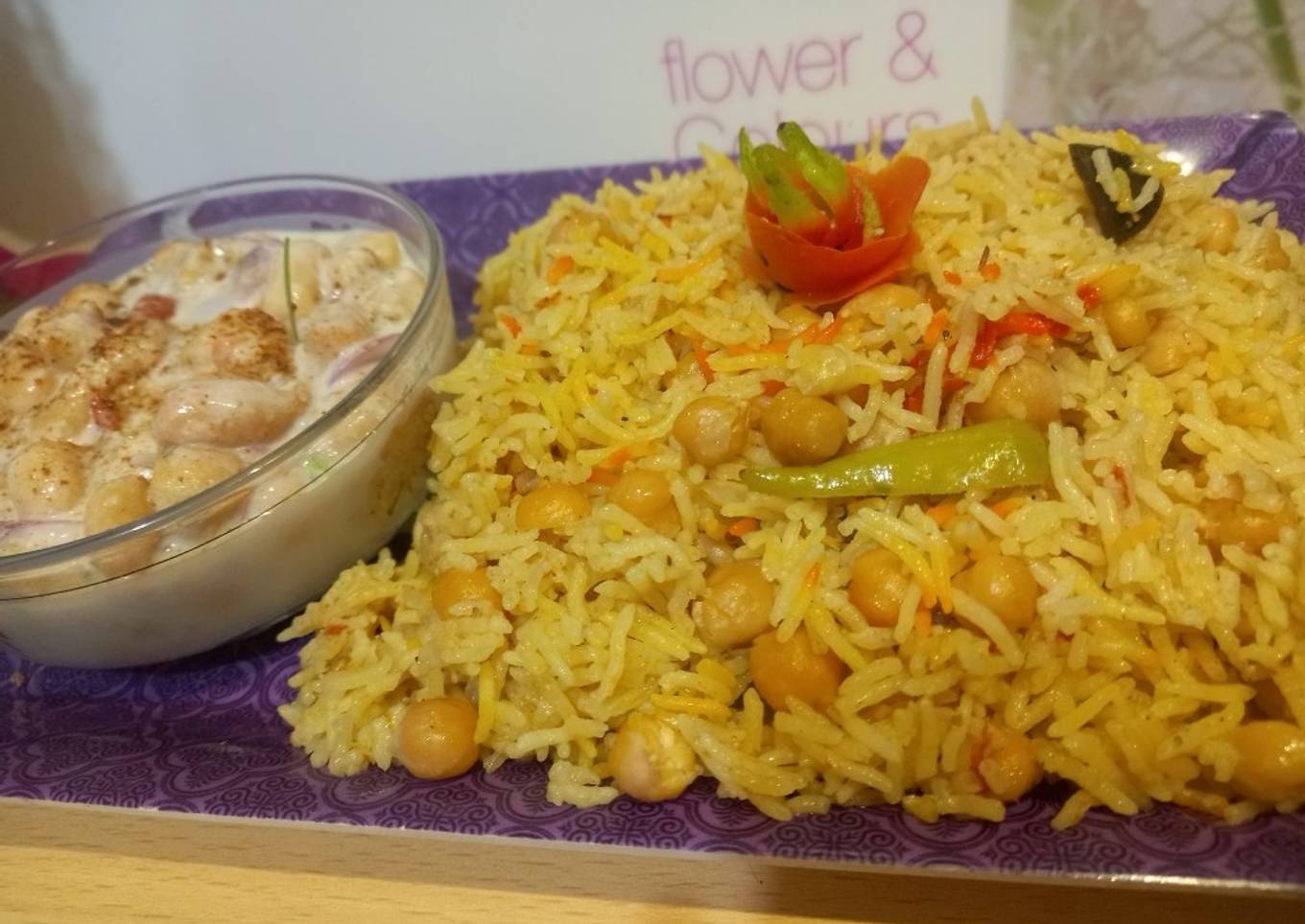 Chana pulao