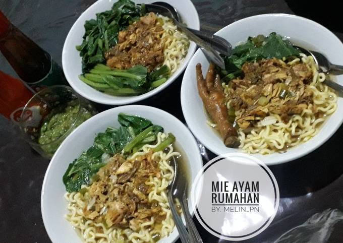 Mie Ayam Rumahan 😍