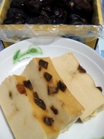 Langkah Gampang Membikin Resep Puding kukus roti tawar kurma yang Bisa Manjain Lidah Anti Ribet, Lezat Sekali