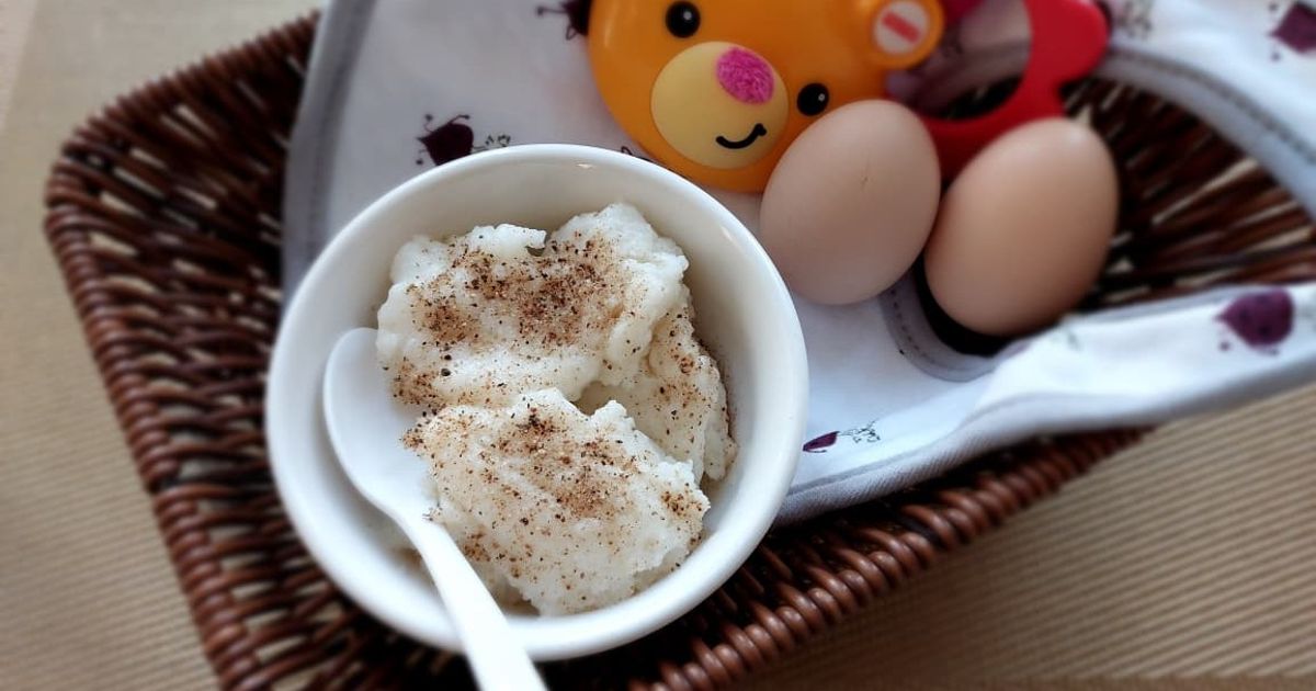 Egg Rice Puree Recipe by Healthy Punjab Starts Here! (JICA MSNA, Punjab ...