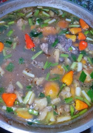 Foto resep SOP kuah bakso daging sapi