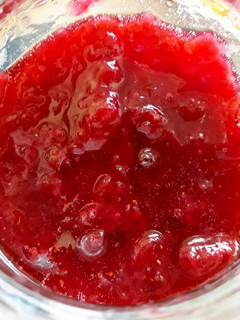 Una foto de Mermelada muy casera de frutillas